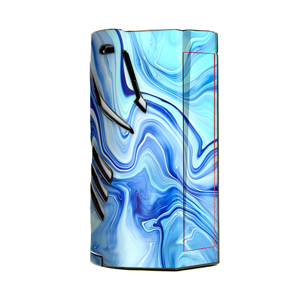  Blue Marble Rocks Glass T-Priv 3 Smok Skin