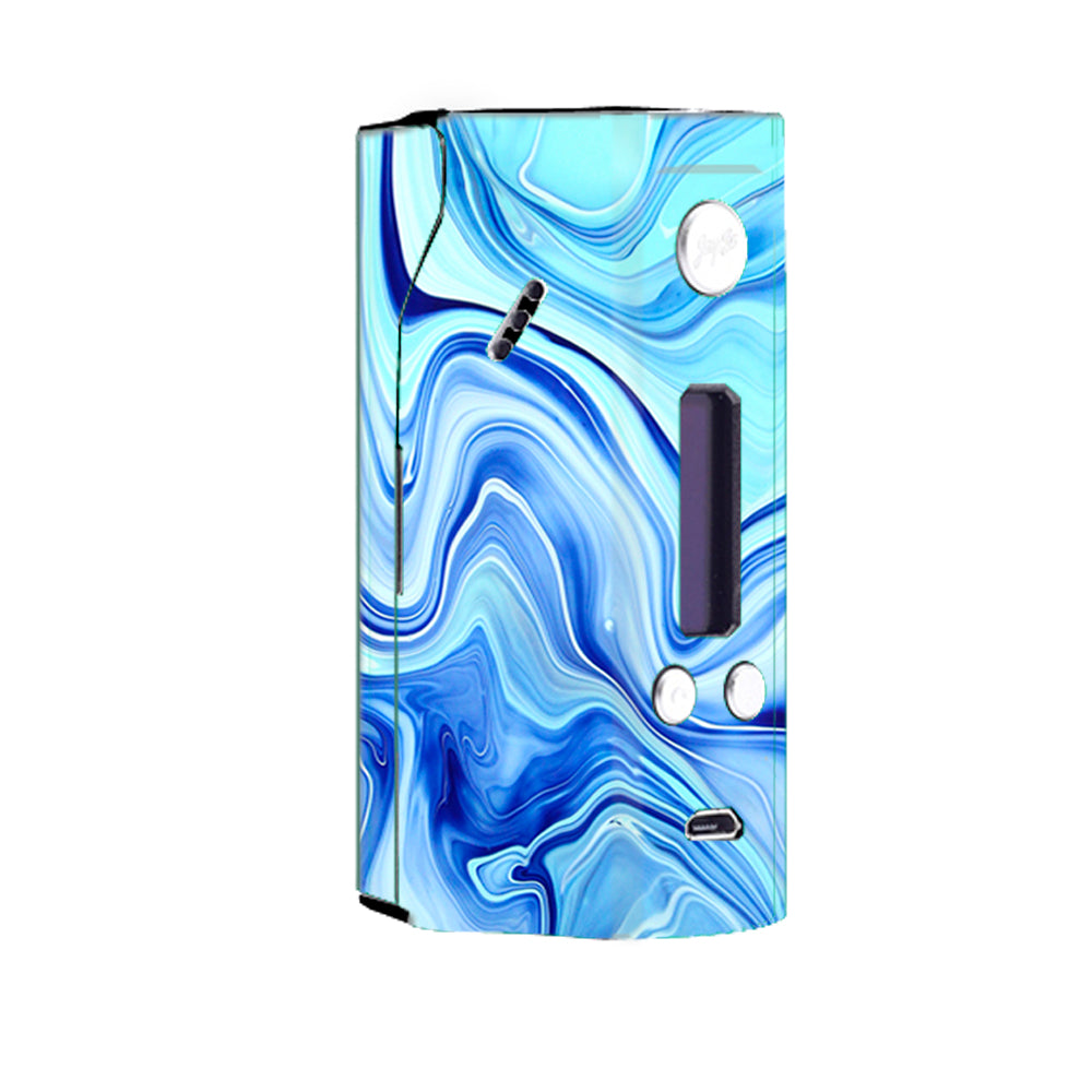  Blue Marble Rocks Glass Wismec Reuleaux RX200 Skin