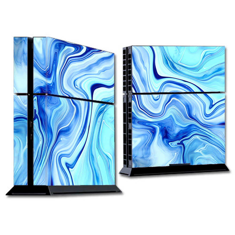  Blue Marble Rocks Glass Sony Playstation PS4 Skin