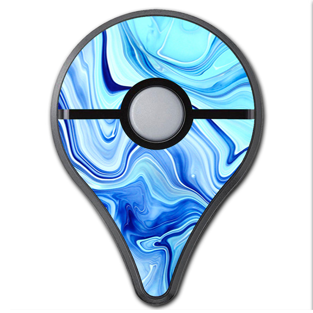  Blue Marble Rocks Glass Pokemon Go Plus Skin