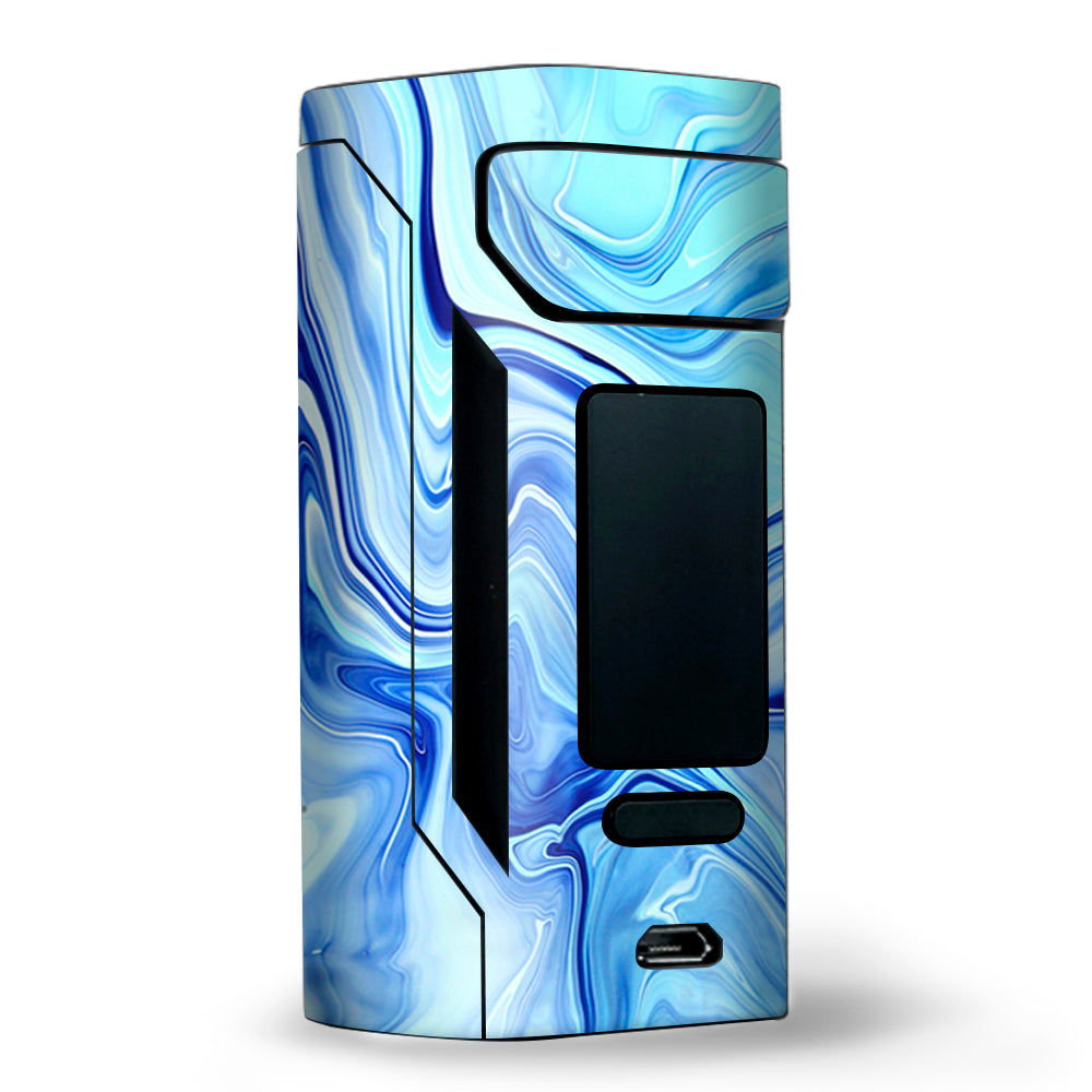 Blue Marble Rocks Glass Wismec RX2 20700 Skin