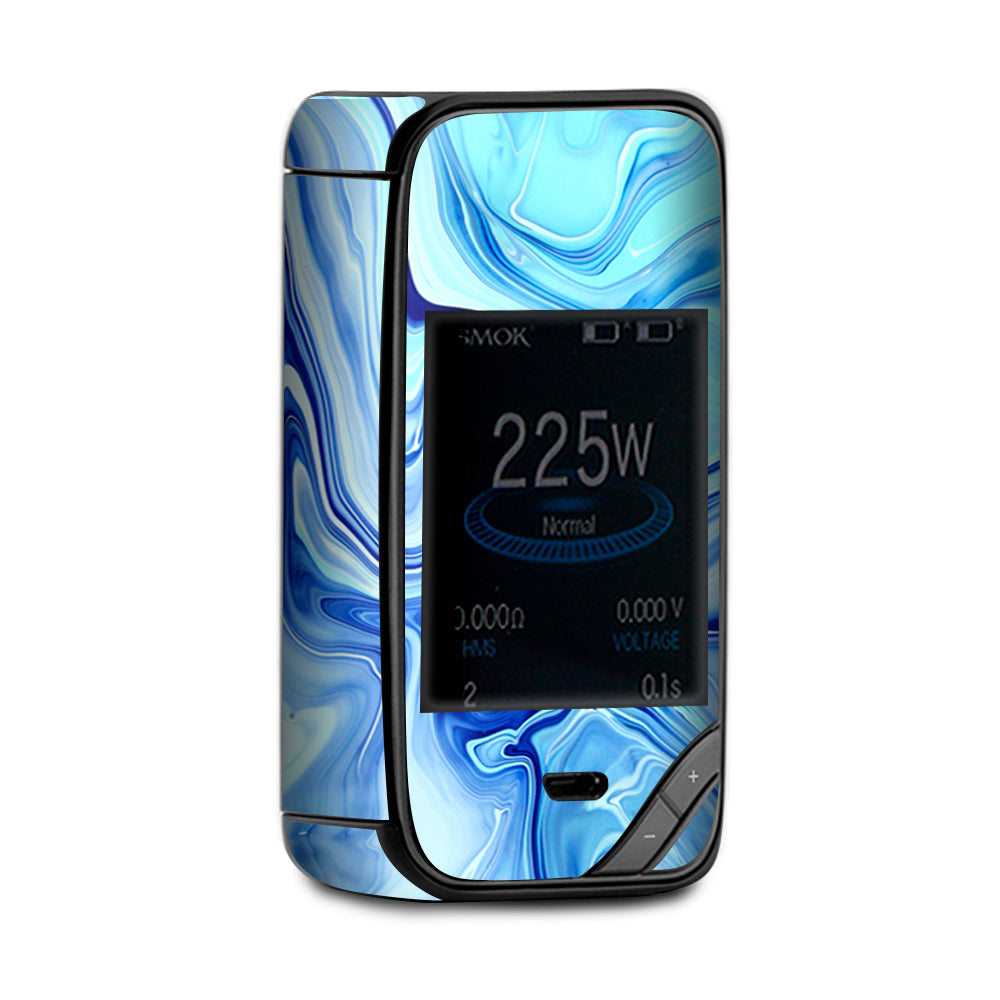  Blue Marble Rocks Glass X-Priv Smok Skin
