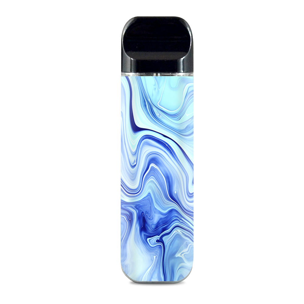 Skin Decals for Smok Novo Pod Vape / Blue Marble Rocks Glass itsaskin.com Skin Decals for Smok Novo Pod Vape / Blue Marble Rocks Glass itsaskin.com