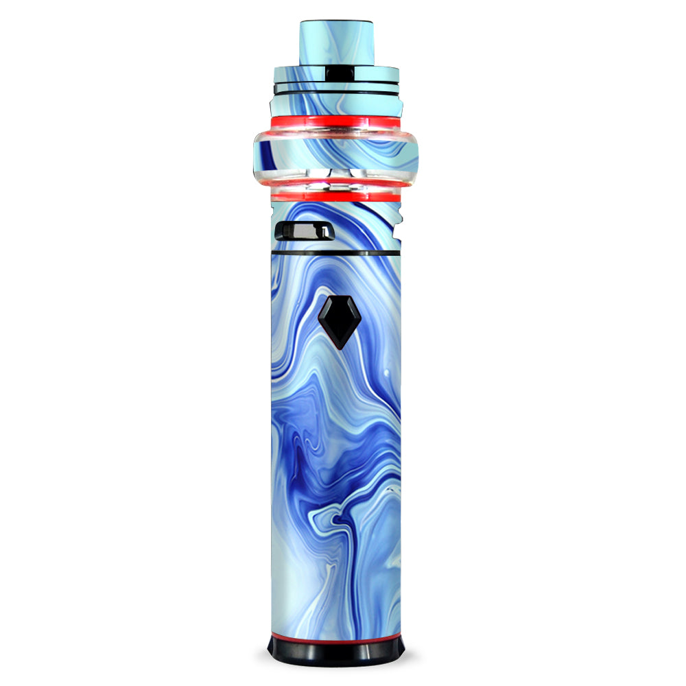 Skin Decal for Smok Stick V9 Max / Blue Marble Rocks Glass itsaskin.com Skin Decal for Smok Stick V9 Max / Blue Marble Rocks Glass itsaskin.com