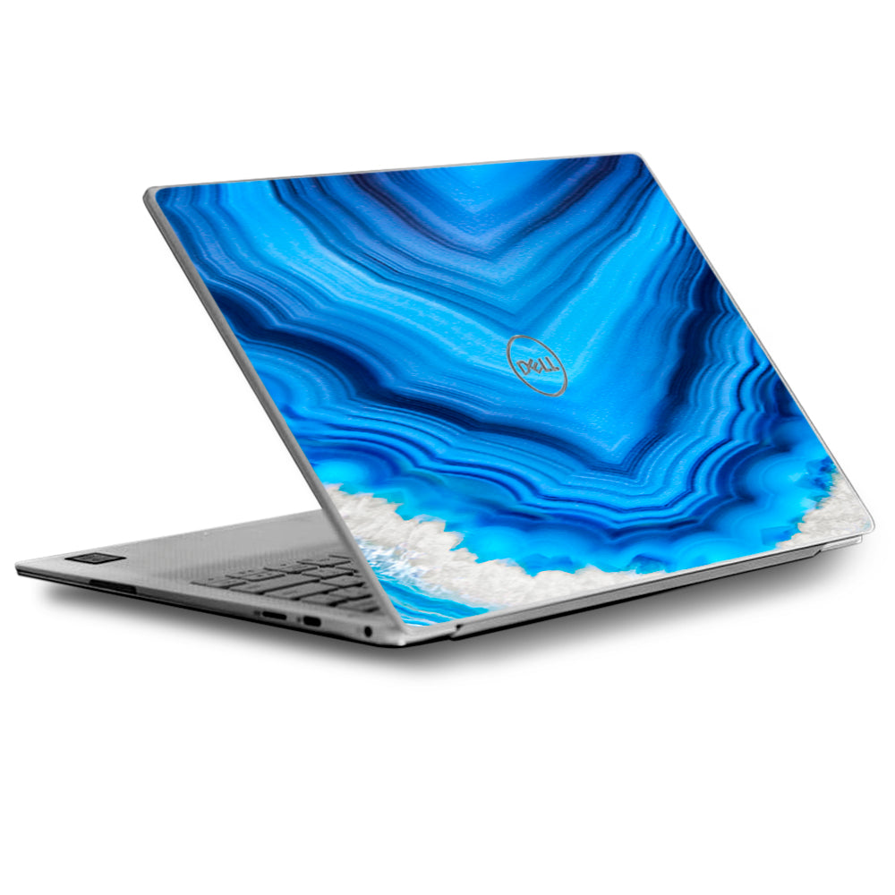  Crystal Blue Ice Marble  Dell XPS 13 9370 9360 9350 Skin