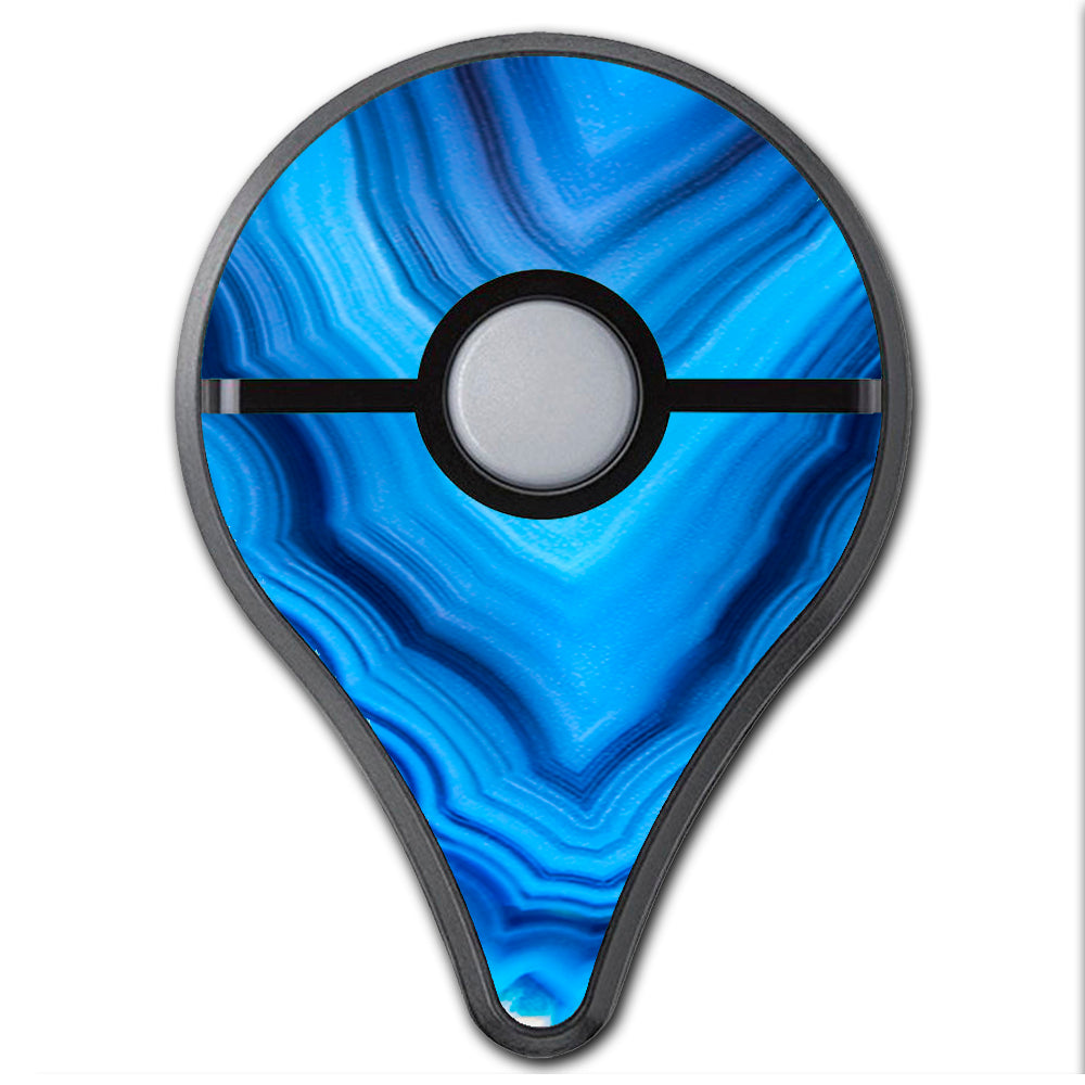  Crystal Blue Ice Marble  Pokemon Go Plus Skin