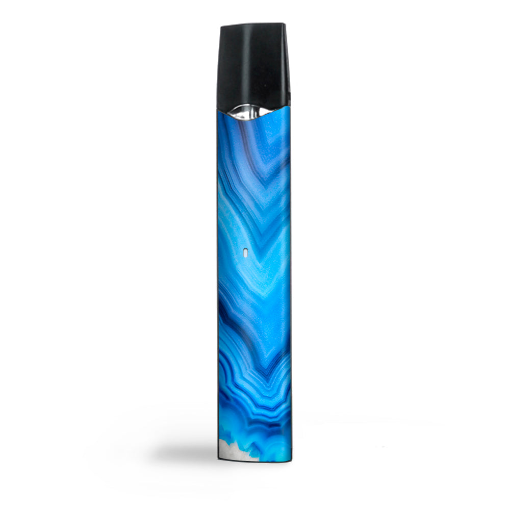  Crystal Blue Ice Marble  Smok Infinix Ultra Portable Skin