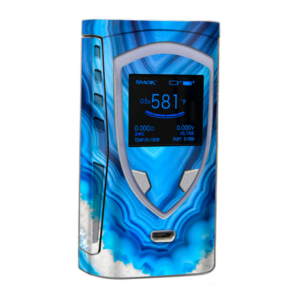  Crystal Blue Ice Marble  Smok Pro Color Skin