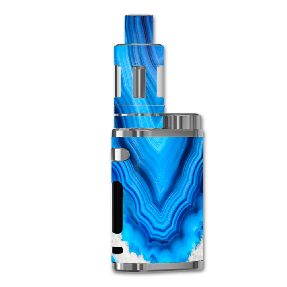  Crystal Blue Ice Marble  eLeaf iStick Pico 75w Skin