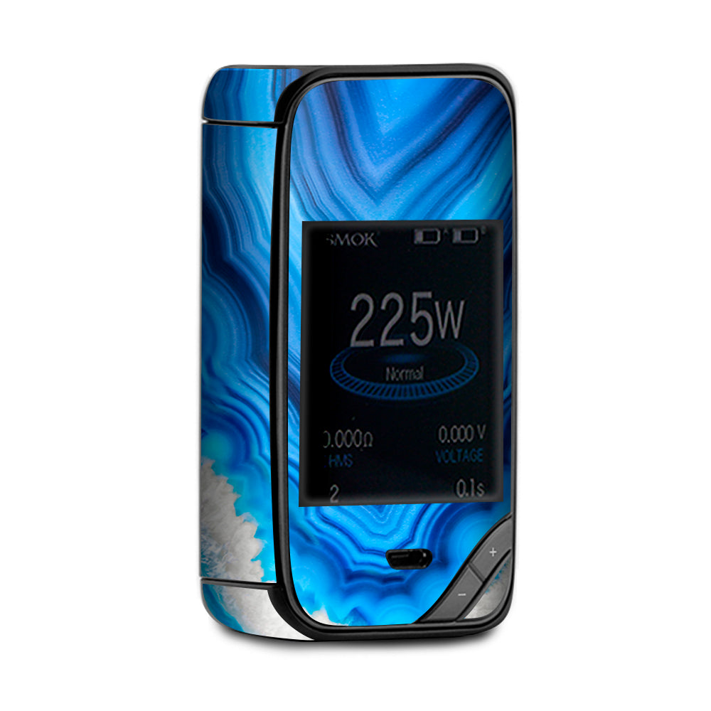  Crystal Blue Ice Marble  X-Priv Smok Skin