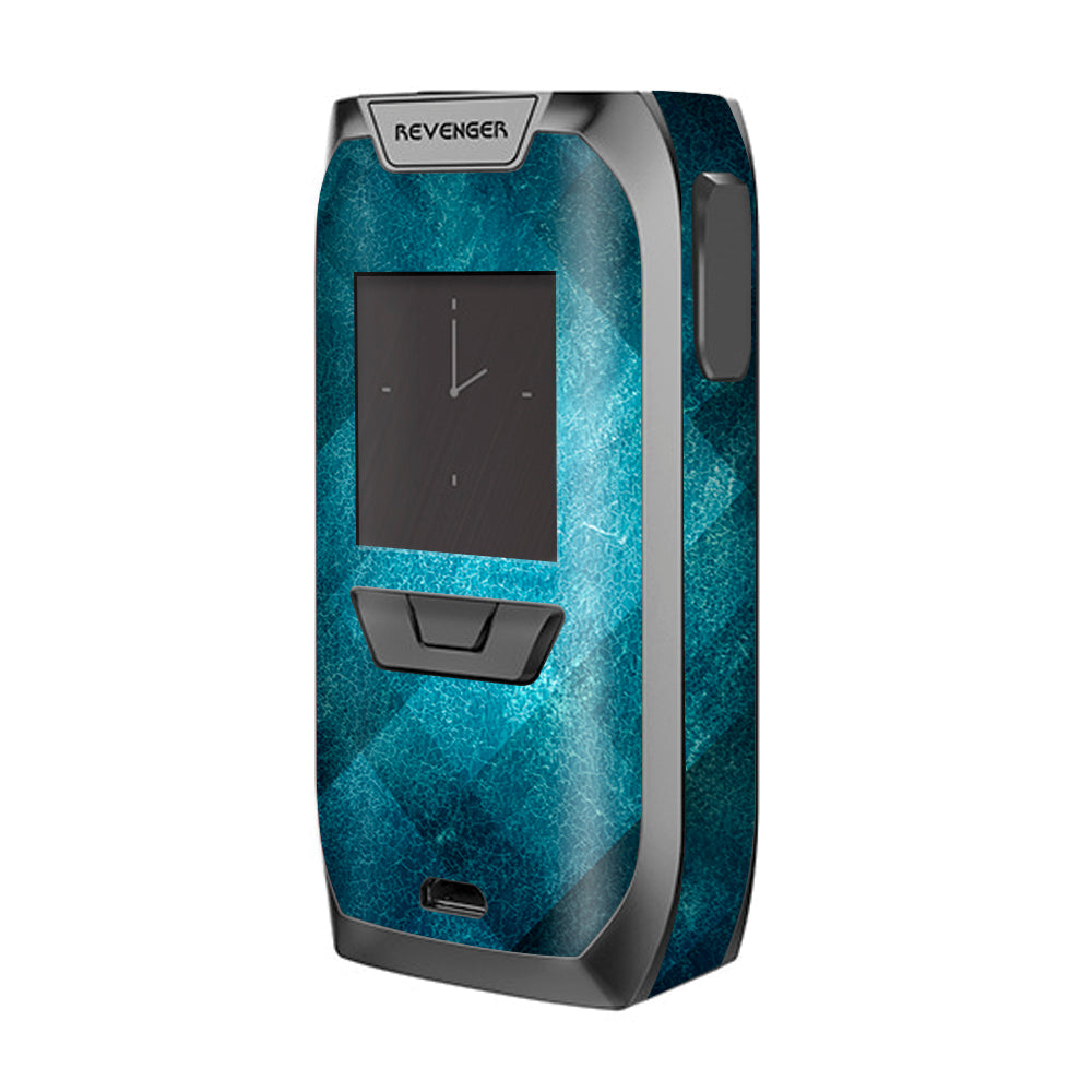  Blue Grunge Vaporesso Revenger Skin