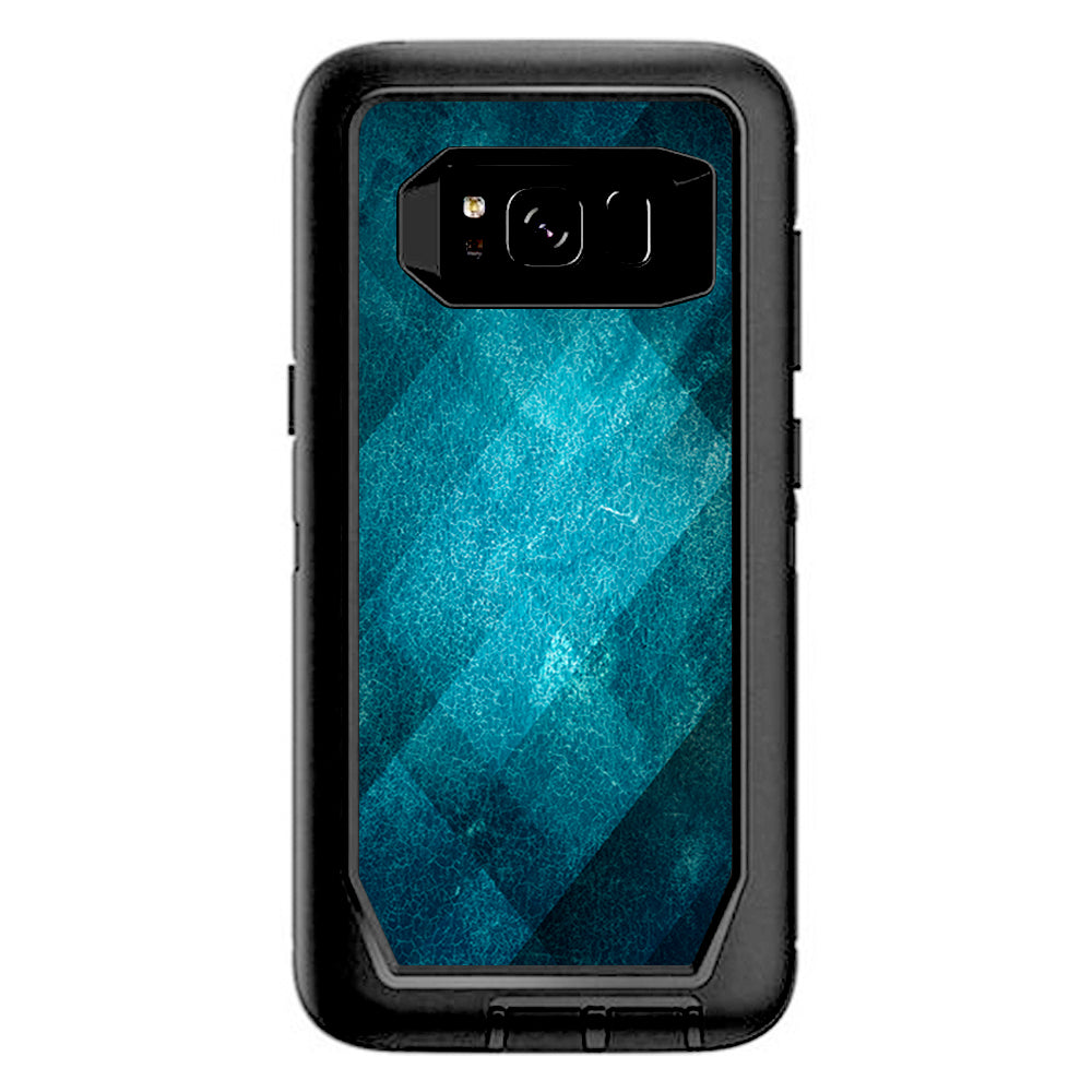  Blue Grunge Otterbox Defender Samsung Galaxy S8 Skin