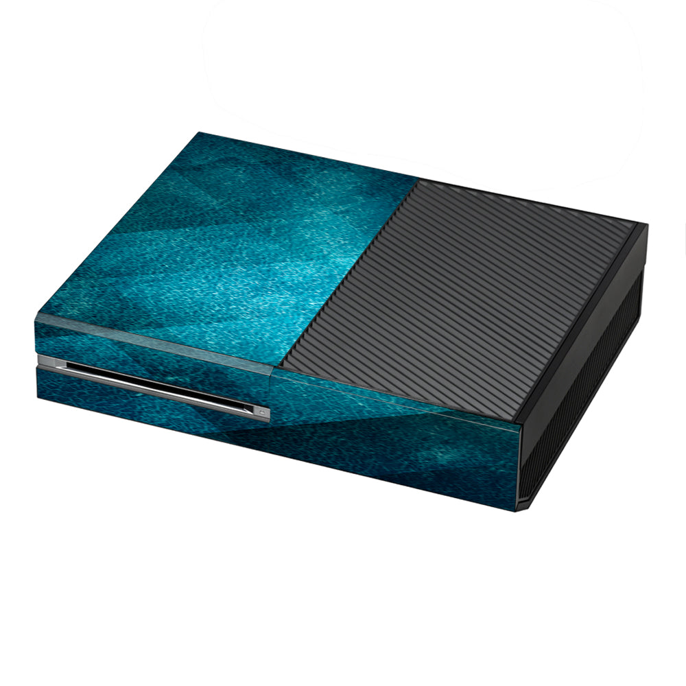  Blue Grunge Microsoft Xbox One Skin