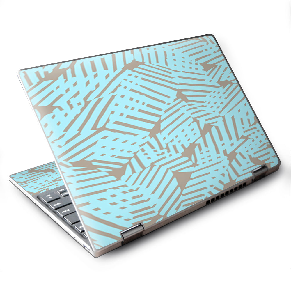  Blue Beige Pattern Lenovo Yoga 710 11.6" Skin