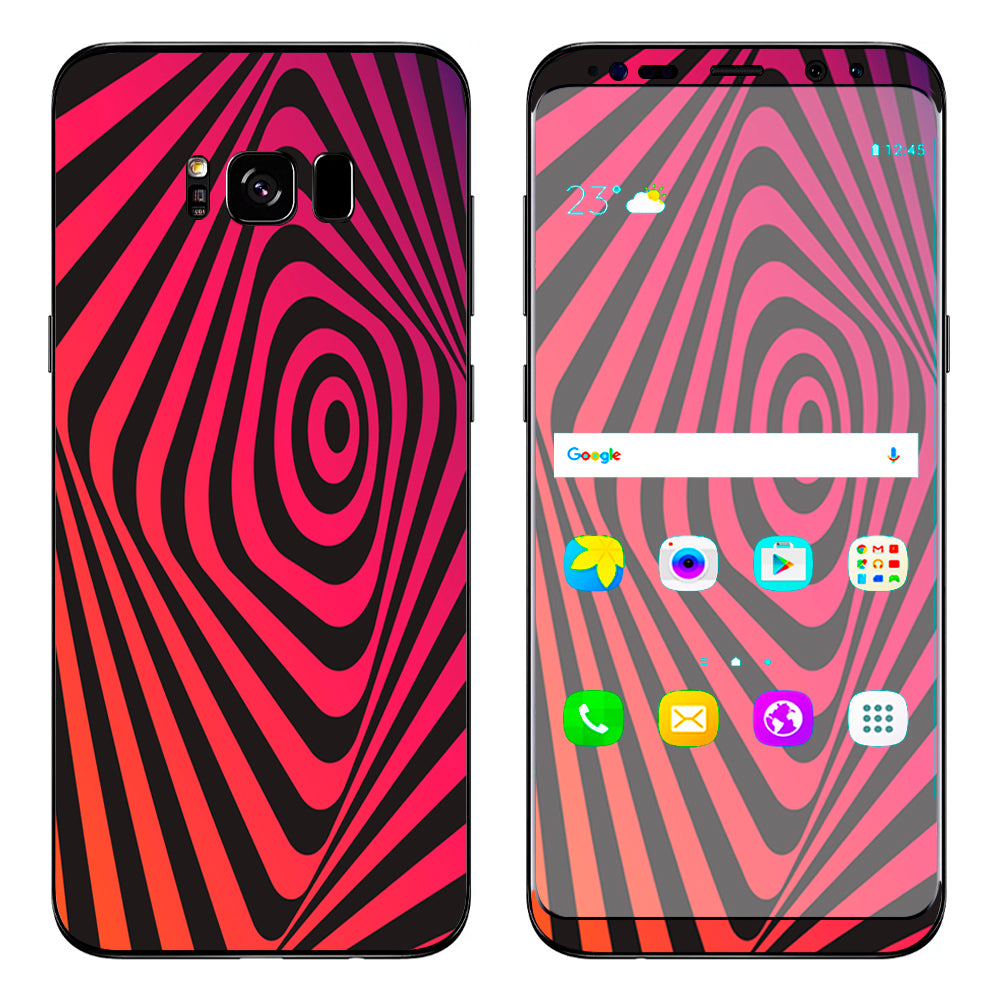  Abstract Movement Trippy Psychedelic Samsung Galaxy S8 Plus Skin