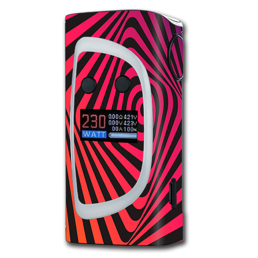  Abstract Movement Trippy Psychedelic Sigelei Kaos Spectrum 230w Skin