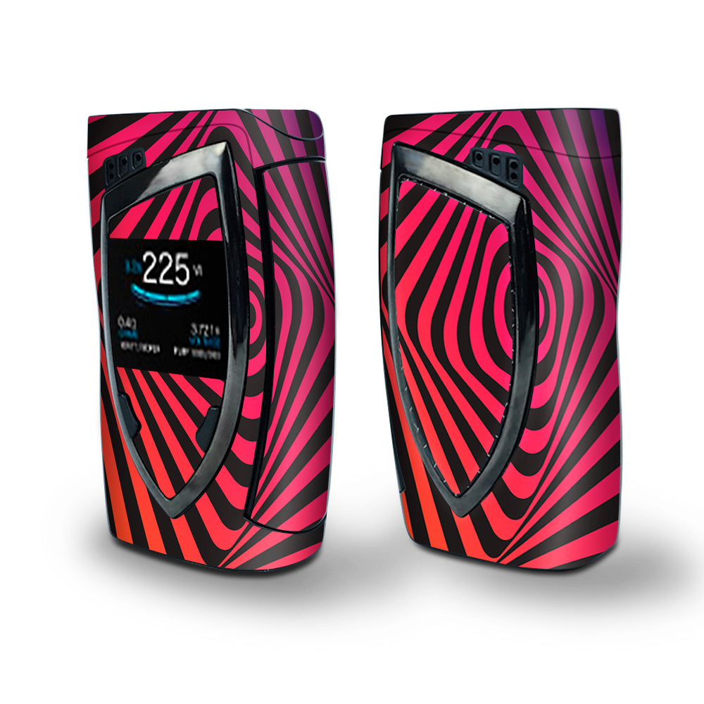 Skin Decal Vinyl Wrap for Smok Devilkin Kit 225w Vape (includes TFV12 Prince Tank Skins) skins cover / Abstract Movement Trippy Psychedelic