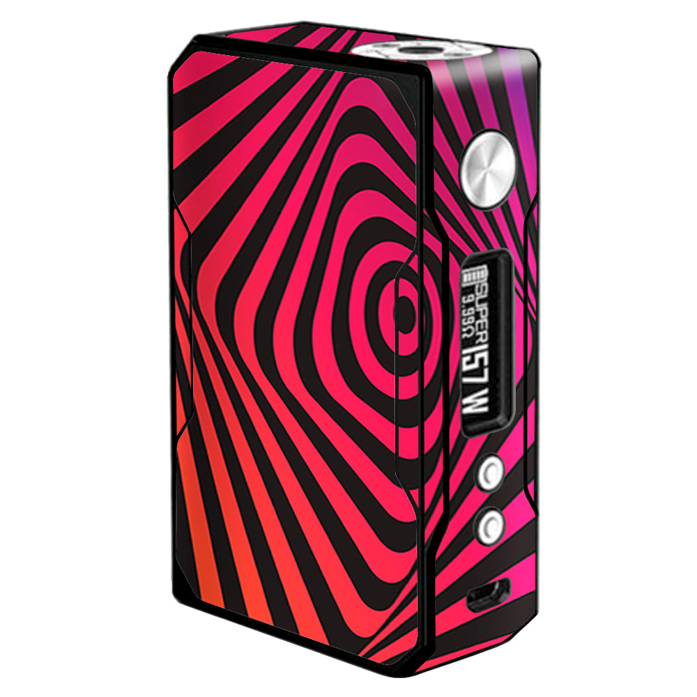  Abstract Movement Trippy Psychedelic Voopoo Drag 157w Skin