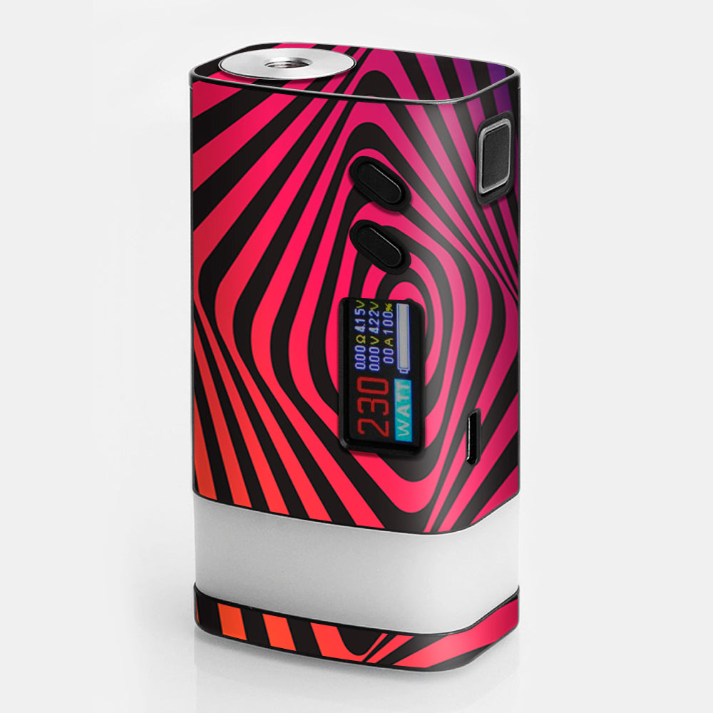  Abstract Movement Trippy Psychedelic Sigelei Fuchai Glo 230w Skin