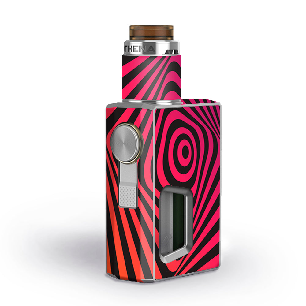  Abstract Movement Trippy Psychedelic Geekvape Athena Squonk Skin