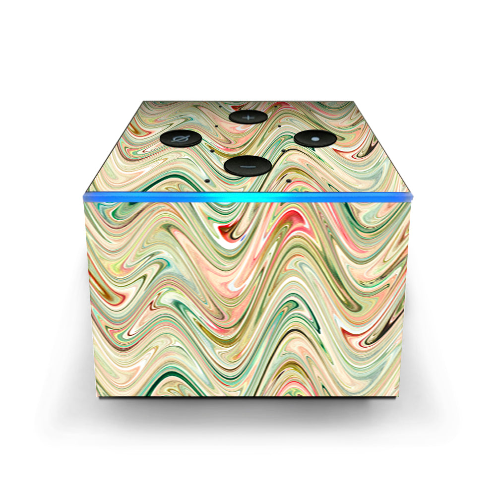  Marble Abstract Motion Amazon Fire TV Cube Skin