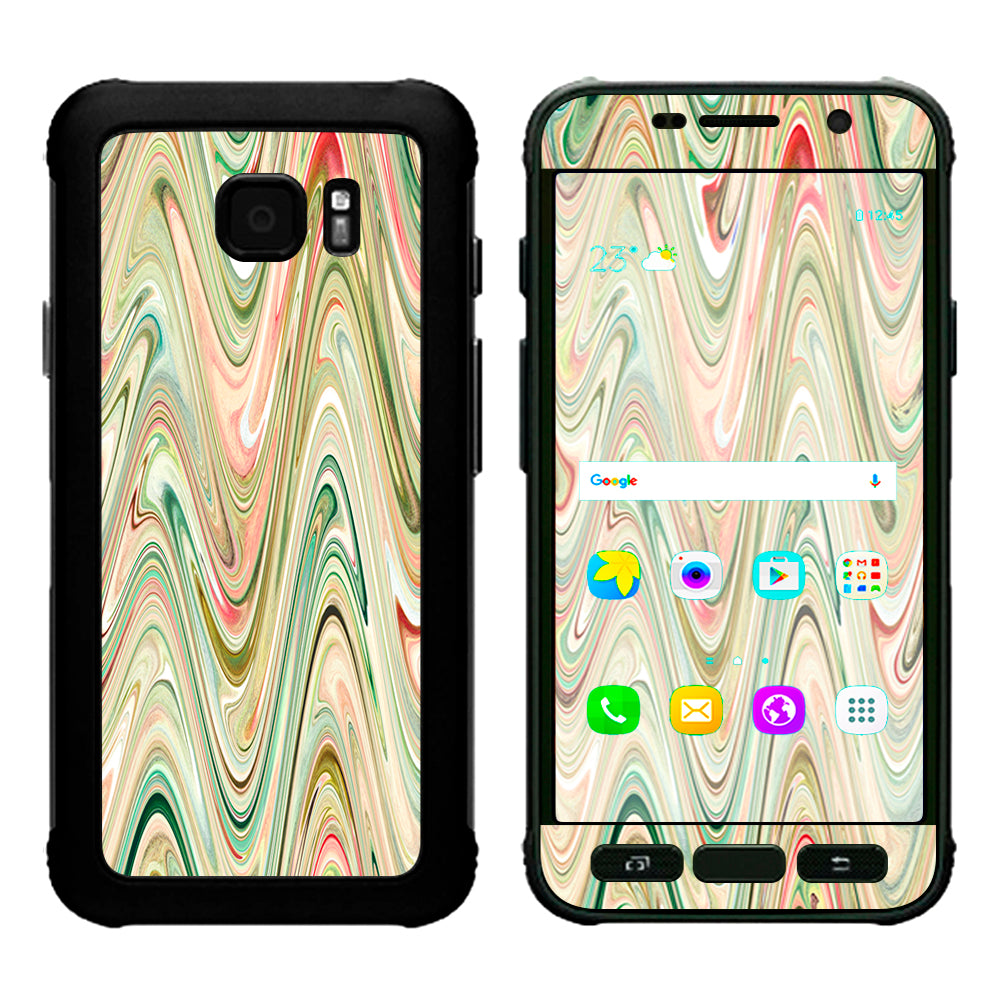  Marble Abstract Motion Samsung Galaxy S7 Active Skin