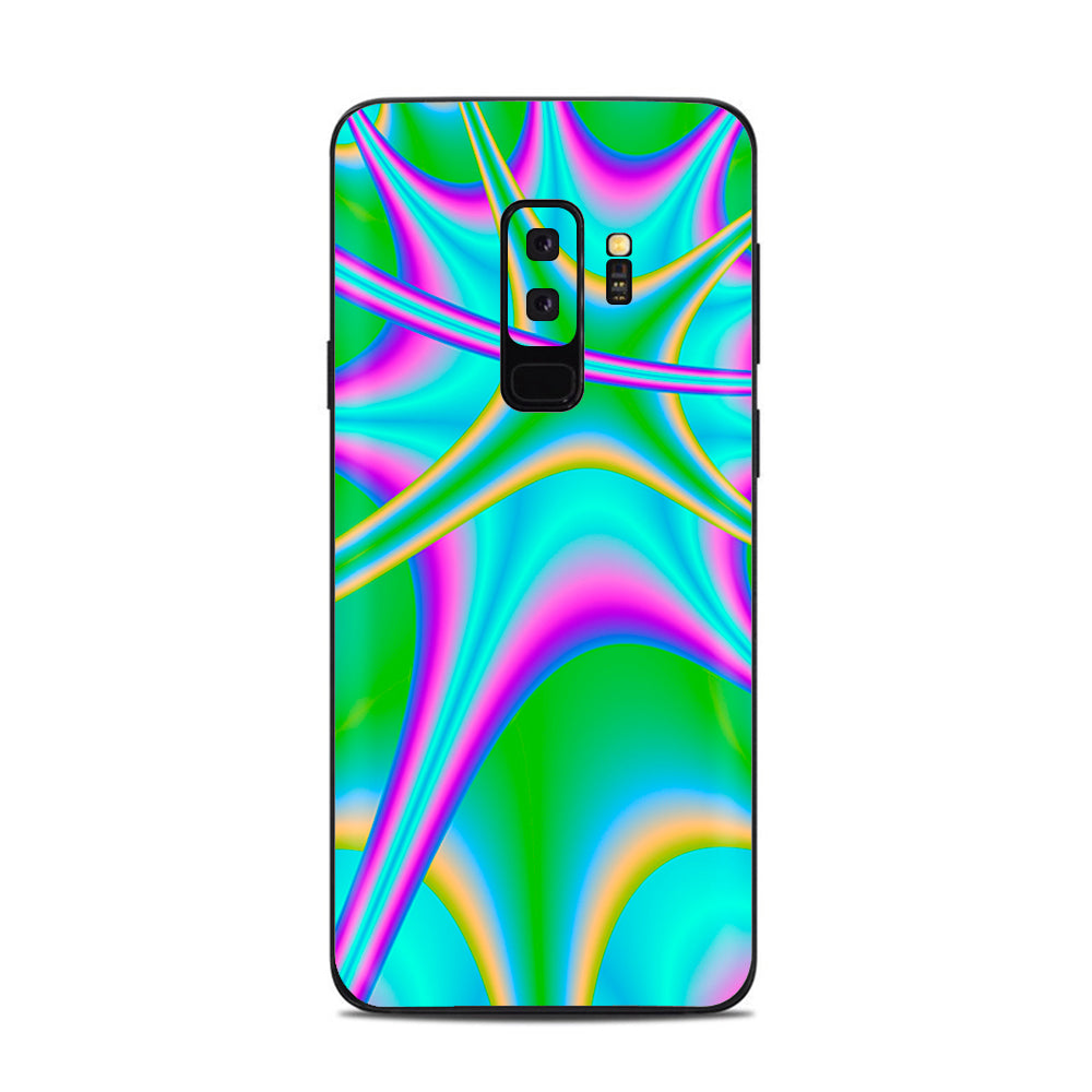  Multi Swirl Marble Granite Samsung Galaxy S9 Plus Skin