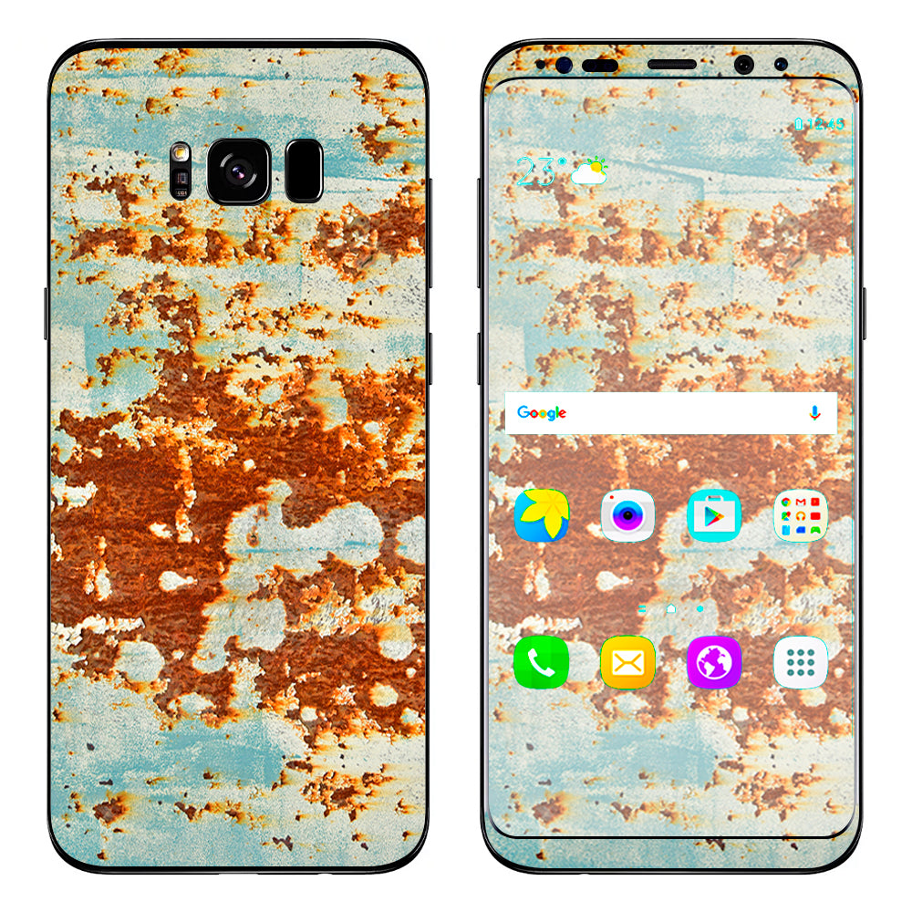  Rust Panel Metal Panel Samsung Galaxy S8 Skin