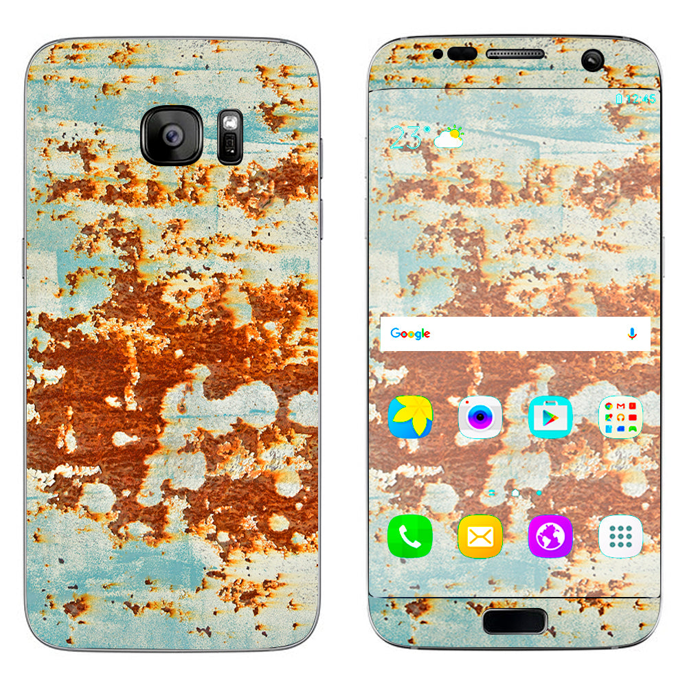  Rust Panel Metal Panel Samsung Galaxy S7 Edge Skin