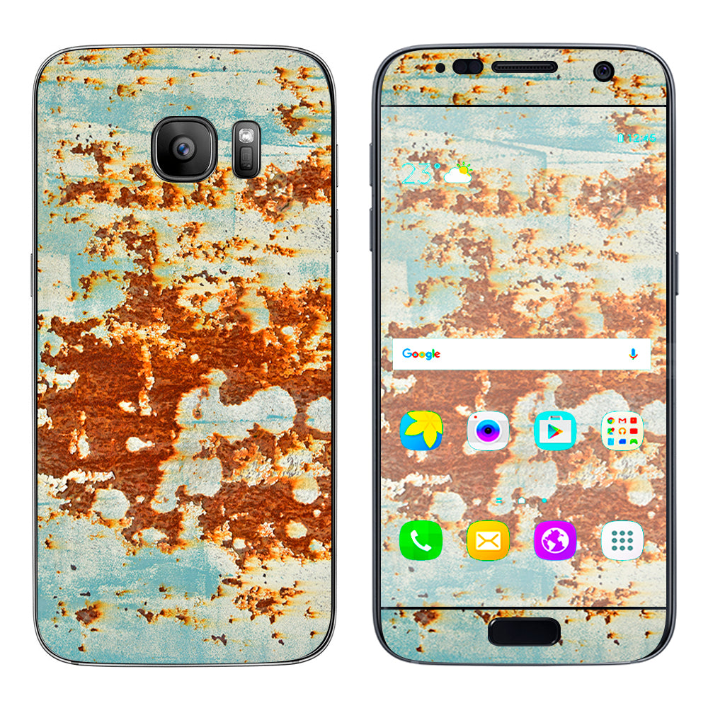  Rust Panel Metal Panel Samsung Galaxy S7 Skin