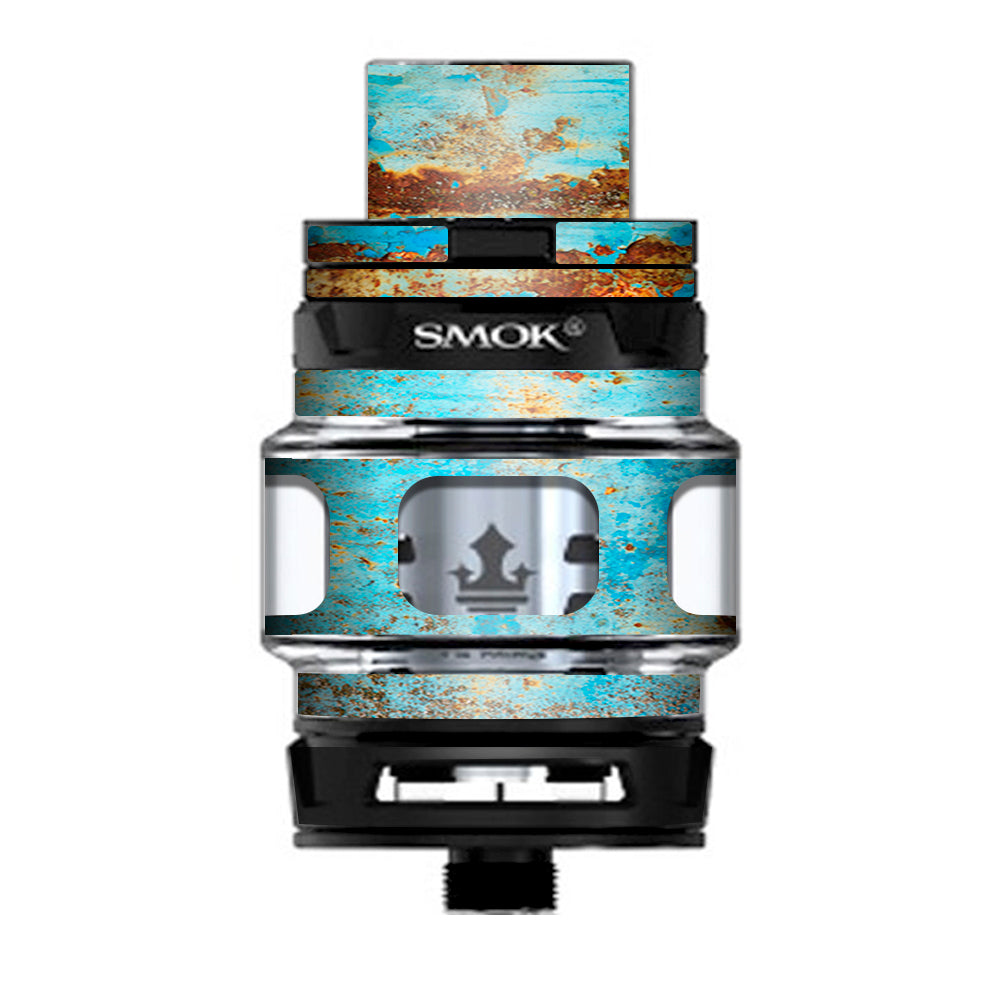  Baby Blue Truck Rust Prince TFV12 Tank Smok Skin