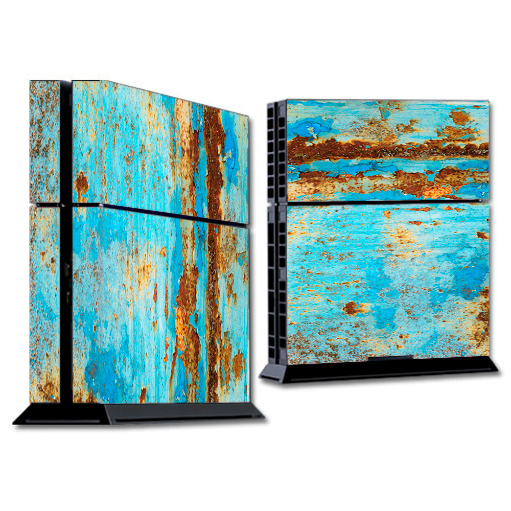  Baby Blue Truck Rust Sony Playstation PS4 Skin