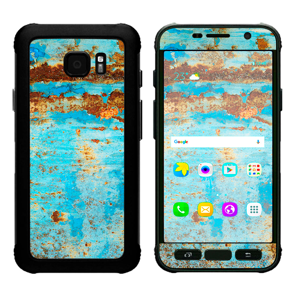  Baby Blue Truck Rust Samsung Galaxy S7 Active Skin