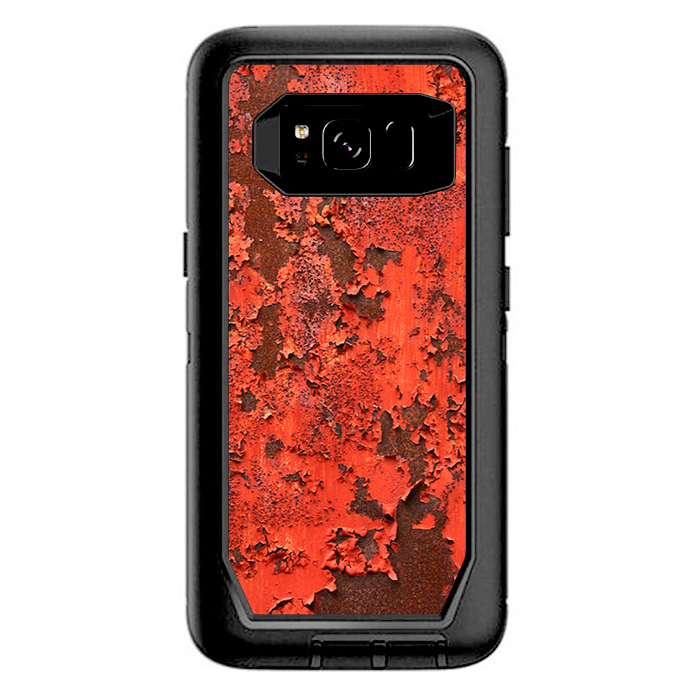  Red Rust Otterbox Defender Samsung Galaxy S8 Skin