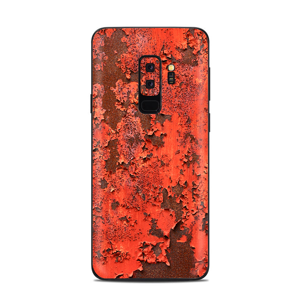  Red Rust Samsung Galaxy S9 Plus Skin