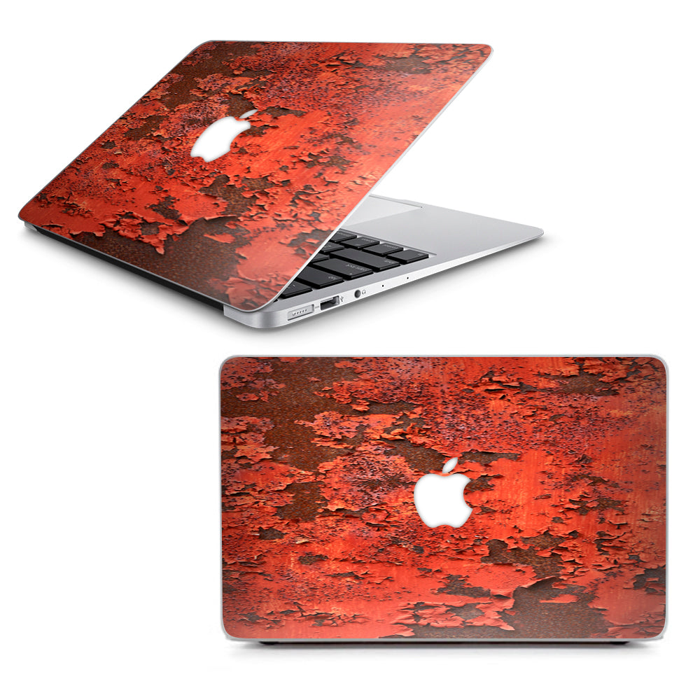  Red Rust Macbook Air 11" A1370 A1465 Skin