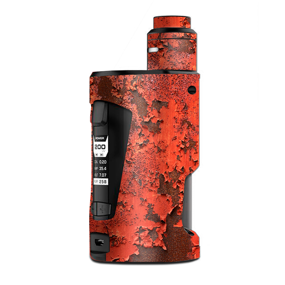 Skin Decal Vinyl Wrap for Geekvape GBox Squonk Kit 200W Vape Kit skins stickers cover / Red Rust itsaskin.com Skin Decal Vinyl Wrap for Geekvape GBox Squonk Kit 200W Vape Kit skins stickers cover / Red Rust itsaskin.com