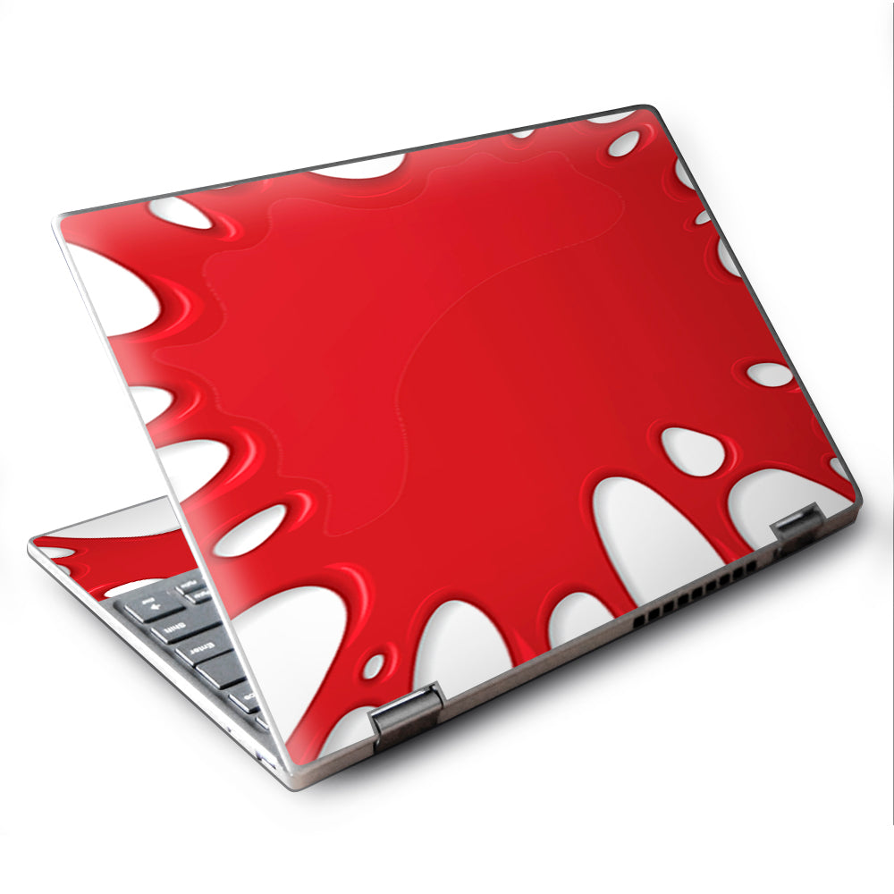  Red Stretch Slime Blood Lenovo Yoga 710 11.6" Skin