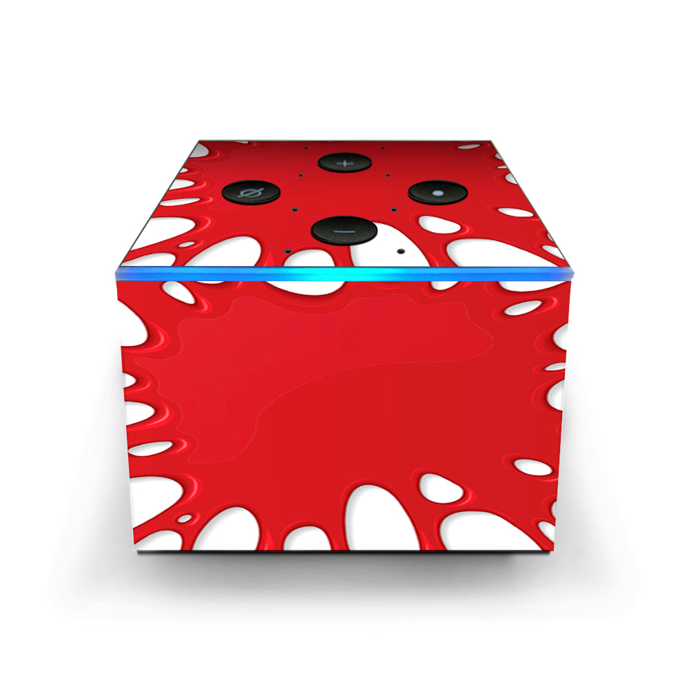  Red Stretch Slime Blood Amazon Fire TV Cube Skin