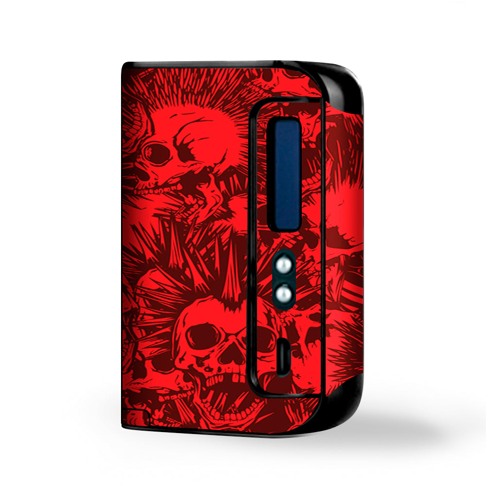  Red Punk Skulls Liberty Spikes Smok Osub King Skin