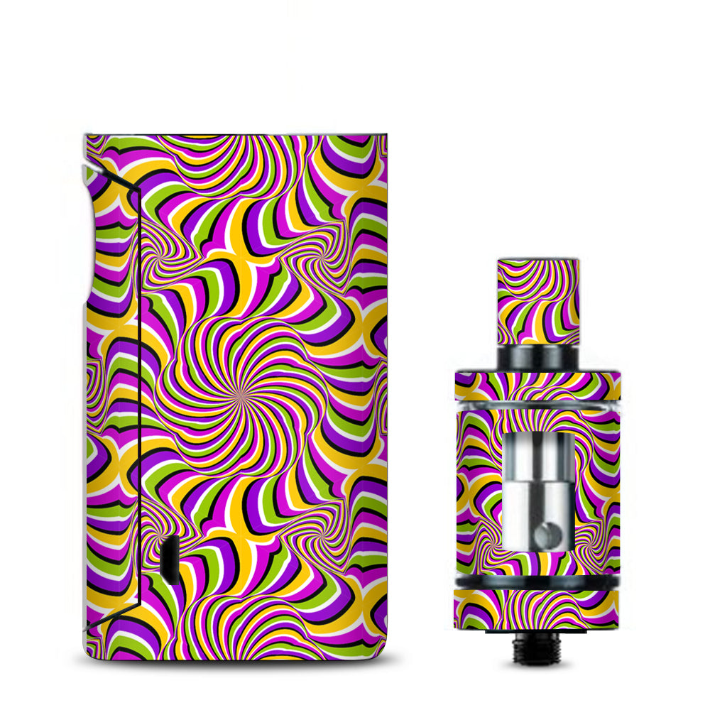  Psychedelic Swirls Motion Holographic Vaporesso Drizzle Fit Skin