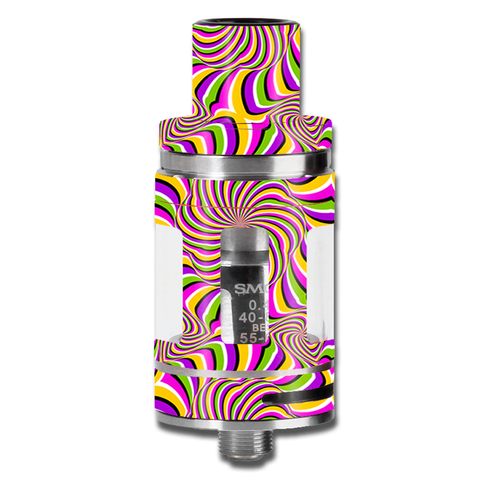  Psychedelic Swirls Motion Holographic Smok TFV8 Micro Baby Beast  Skin