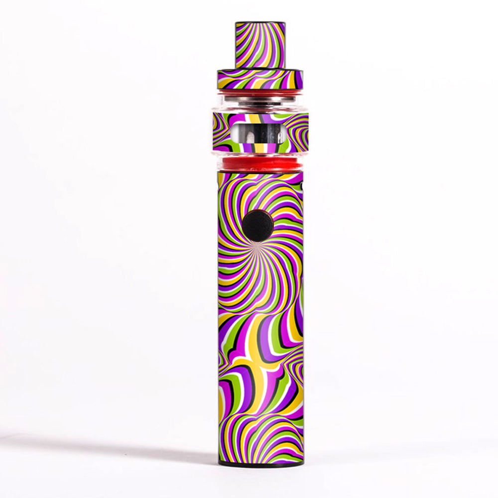  Psychedelic Swirls Motion Holographic Smok Pen 22 Light Edition Skin