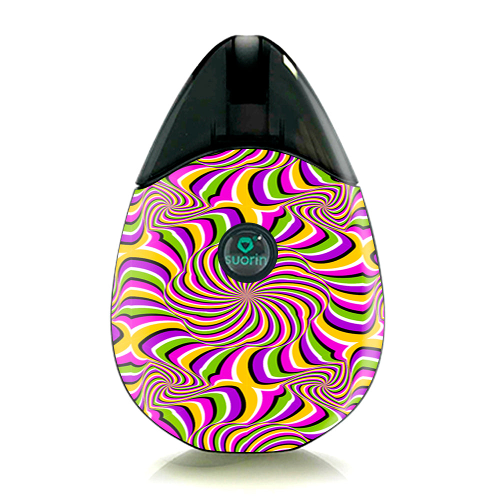  Psychedelic Swirls Motion Holographic Suorin Drop Skin