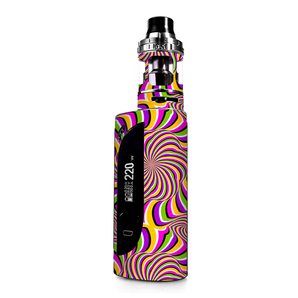  Psychedelic Swirls Motion Holographic eLeaf IKONN 220 Skin