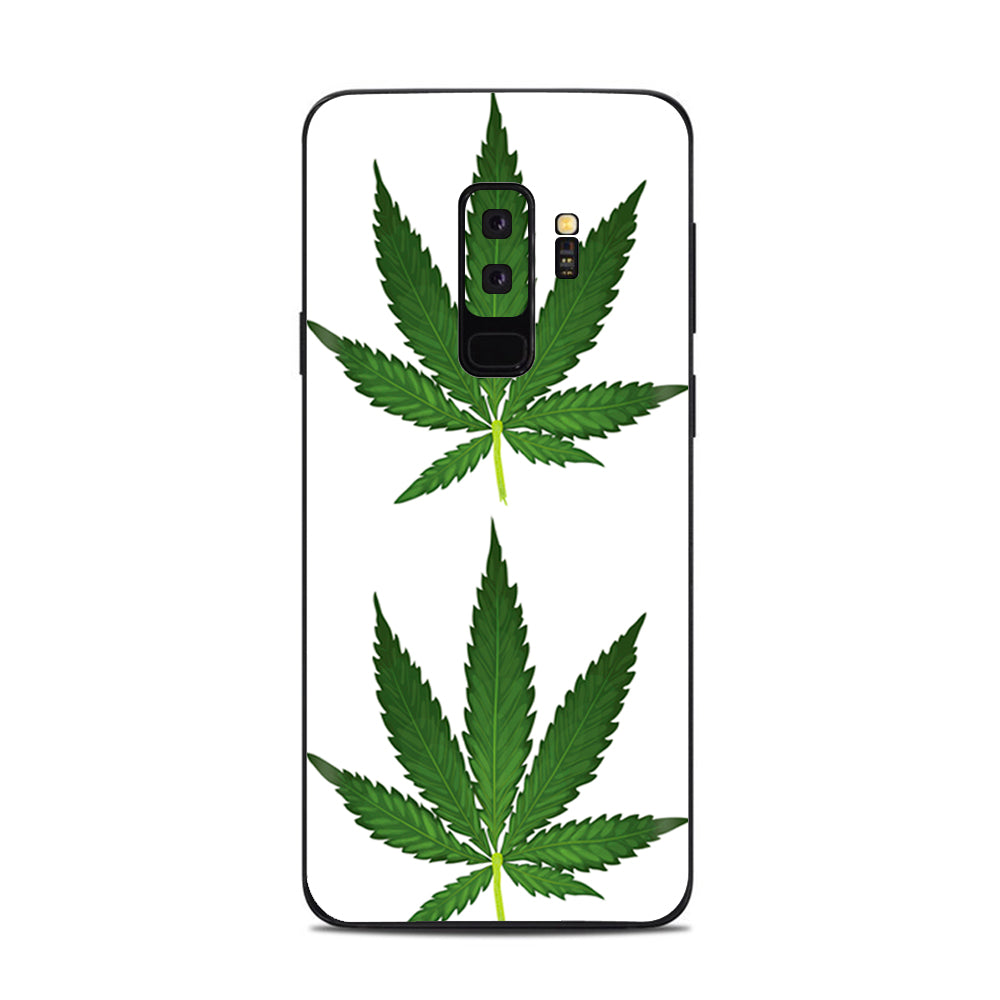  Pot Leaf Weed Marijuana Bud Samsung Galaxy S9 Plus Skin