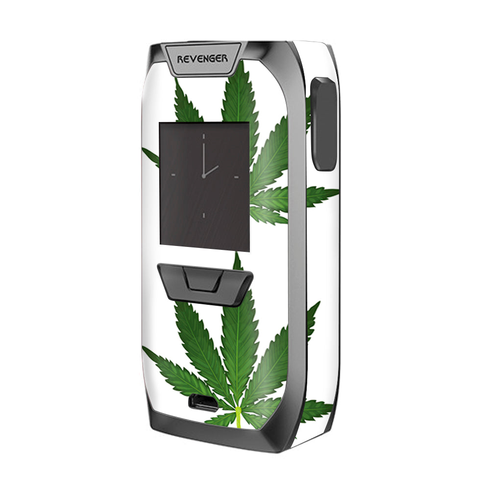  Pot Leaf Weed Marijuana Bud Vaporesso Revenger Skin