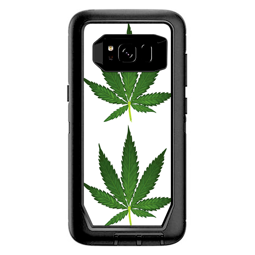  Pot Leaf Weed Marijuana Bud Otterbox Defender Samsung Galaxy S8 Skin