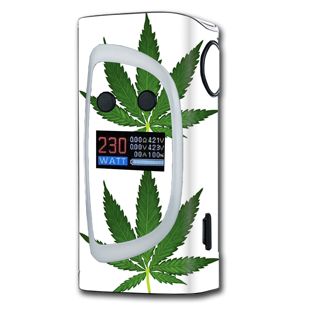  Pot Leaf Weed Marijuana Bud Sigelei Kaos Spectrum 230w Skin