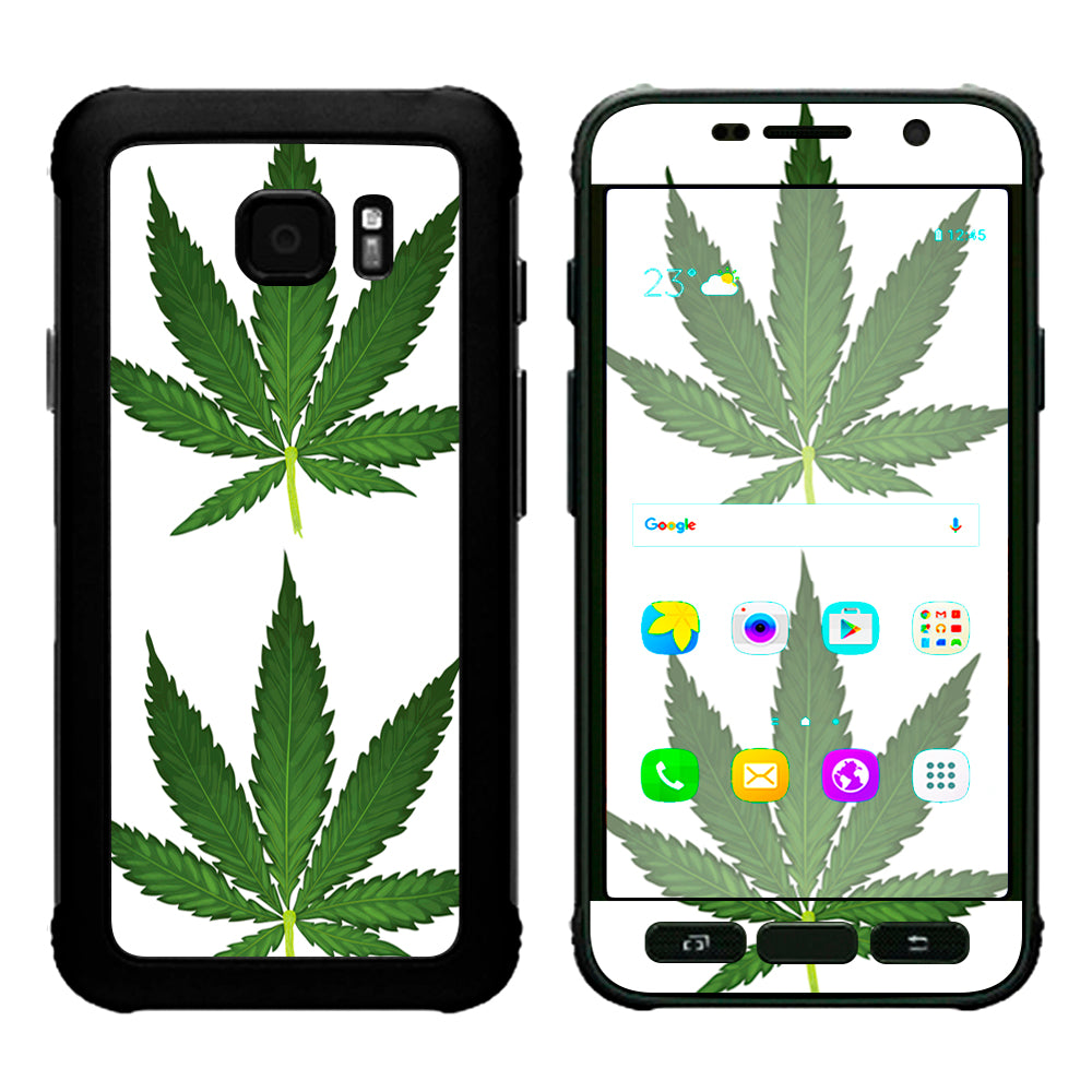  Pot Leaf Weed Marijuana Bud Samsung Galaxy S7 Active Skin